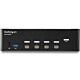 StarTech.com 4 Port HDMI KVM Switch - 4K 30Hz - Dual Display