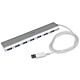 StarTech.com 7-Port USB Hub, USB A to 7x USB-A Ports, USB 5Gbps, Rugged Design, Bus or Self-Powered, Portable Laptop USB 3.0 Hub Expansion with Power Supply