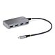 StarTech.com 4-Port USB-C Hub - 5Gbps - Bus Powered - USB C to 4x USB-A Hub w/ Optional Auxiliary Power Input - Portable Desktop/Laptop USB Hub - 1ft (30cm) Cable - USB Expansion Hub
