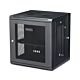 StarTech.com 4-Post 12U Wall Mount Network Cabinet with 1U Shelf, 19" Hinged Wall-Mounted Server Rack for Data / AV / Electronics / Computer Equipment, Flexible Vented Rack Enclosure