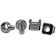 StarTech.com 50 Pkg M6 Mounting Screws and Cage Nuts for Server Rack Cabinet