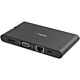 StarTech.com USB C Multiport Adapter - USB Type-C Mini Dock with HDMI 4K or VGA 1080p Video - 100W Power Delivery Passthrough, 3-port USB 3.0 Hub, GbE, SD & MicroSD - Laptop Travel Dock