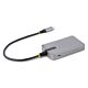 StarTech.com 3-Port USB-C Hub with Ethernet - 3x USB-A Ports, Gigabit Ethernet RJ45, USB 3.0 5Gbps, Bus-Powered, 1ft/30cm Long Cable - Portable Laptop USB Type-C Hub Adapter w/GbE