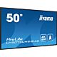 iiyama 50" 4K UHD Professional Digital Signage 24/7 display featuring Android OS, FailOver and Intel® SDM slot