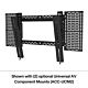Peerless STS650 signage display mount 2.16 m (85") Black