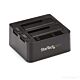 StarTech.com Dual-Bay USB 3.2 Gen 2 to SATA Hard Drive Docking Station, USB 10Gbps Hard Drive Dock, External 2.5/3.5" SATA I/II/III SSD/HDD Docking Station, Hot-Swap Hard Drive Bay, Top-Loading