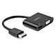 StarTech.com DisplayPort to HDMI VGA Adapter - DisplayPort 1.2 HBR2 to HDMI 2.0 (4K 60Hz) or VGA 1080p Converter Dongle - DP to HDMI or VGA Monitor Adapter - Digital Video Display Adapter