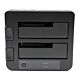 StarTech.com Dual-Bay USB 3.0 / eSATA to SATA Hard Drive Docking Station, USB Hard Drive Dock, External 2.5/3.5" SATA I/II/III SSD/HDD Docking Station, Hot-Swap Hard Drive Bays, Top-Loading