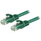 StarTech.com 5m CAT6 Ethernet Cable - Green CAT 6 Gigabit Ethernet Wire -650MHz 100W PoE RJ45 UTP Network/Patch Cord Snagless w/Strain Relief Fluke Tested/Wiring is UL Certified/TIA