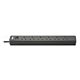 APC PME6B-UK surge protector Black 6 AC outlet(s) 220 - 250 V 2 m