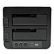 StarTech.com Dual Bay Hard Drive Duplicator, Standalone USB 3.0 (5 Gbps) / eSATA to 2.5/3.5" SATA III HDD/SSD Cloner/Copier, Hard Drive Docking Station, Hard Disk Cloner