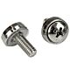 StarTech.com 100 Pkg M5 Mounting Screws and Cage Nuts for Server Rack Cabinet