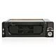 StarTech.com Black Aluminum 5.25in Rugged SATA Hard Drive Mobile Rack Drawer