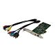 StarTech.com PCIe HDMI Video Capture Card - HDMI, VGA, DVI, or Component Video at 1080p60 - TAA