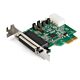 StarTech.com 4-port PCI Express RS232 Serial Adapter Card - PCIe RS232 Serial Host Controller Card - PCIe to Serial DB9 - 16950 UART - Low Profile Expansion Card - Windows/Linux - TAA