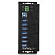 StarTech.com 7-Port USB 3.0 Hub with Power Adapter - Metal Industrial USB-A Hub with ESD & 350W Surge Protection - Din/Wall/Desk Mountable - High Speed USB 3.2 Gen 1 (5Gbps) Hub