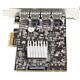 StarTech.com 4-Port USB PCIe Card - 10Gbps USB 3.1/3.2 Gen 2 Type-A PCI Express Expansion Card with 2 Controllers - 4x USB-A - USB PCIe Add-On Adapter Card - Windows/Mac/Linux
