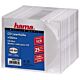Hama CD Slim Box, 25 pcs./pack 1 discs Transparent