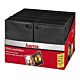 Hama 00011495 optical disc case Black