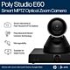 POLY Studio E60 Smart Camera 4K MPTZ with 12x Optical Zoom
