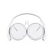 Sony MDR-ZX110 Headphones Wired Head-band Music White