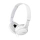 Sony MDR-ZX110 Headphones Wired Head-band Music White