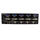 StarTech.com 4 Port DVI VGA Dual Monitor KVM Switch USB with Audio & USB 2.0 Hub