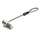 StarTech.com Universal Laptop Cable Lock Expansion Loop - 6” (15cm) Anti Theft 4-Digit Combination K-Slot Lock - Computer Security Cable to Create Twin/Multi-Head Lock for Multiple Devices