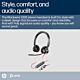 HP Poly Blackwire 3320 Stereo Microsoft Teams  USB-C Headset +USB-C/A Adapter
