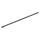 StarTech.com Horizontal Cable Lacing Bars for Racks - 10 Pack
