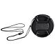Hama 00095463 lens cap Digital camera 6.2 cm Black