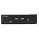 StarTech.com 2 Port DisplayPort KVM Switch - 4K 60Hz - Single Display - Dual Port UHD DP 1.2 USB KVM Switch with Integrated USB 3.0 Hub & Audio - Dell HP Apple Lenovo - TAA Compliant
