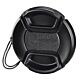 Hama 00095473 lens cap Digital camera 7.2 cm Black