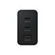 Samsung 65W Trio Universal Power Adapter Black USB Fast charging Indoor