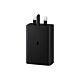 Samsung 65W Trio Universal Power Adapter Black USB Fast charging Indoor
