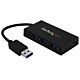StarTech.com 4 Port USB 3.0 Hub - USB Type-A Hub with 1x USB-C & 3x USB-A (SuperSpeed 5Gbps) - USB Bus or Self-Powered - Portable USB 3.1/3.2 Gen 1 BC 1.2 Charging Hub w/ Power Adapter~4 Port USB 3.0 Hub - USB Type-A Hub with 1x USB-C & 3x USB-A (SuperSpe