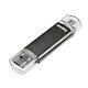 Hama Laeta Twin 16GB USB flash drive USB Type-A 2.0 Grey