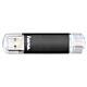 Hama Laeta Twin, 16GB USB flash drive USB Type-A / Micro-USB 3.2 Gen 1 (3.1 Gen 1) Black