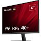 Viewsonic VA VA2708-4K-HD computer monitor 68.6 cm (27") 3840 x 2160 pixels 4K Ultra HD LED Black