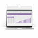 StarTech.com 13.3-inch Flip-Over Laptop Privacy Screen for MacBook Pro, Anti-Glare and Blue Light Reduction Privacy Filter, Screen Protector with +/- 30 Deg. View Angle