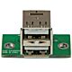 StarTech.com 2 Port USB Motherboard Header Adapter