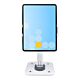 StarTech.com Adjustable Tablet Stand for Desk - Wall Mountable - Capacity 2.2lb (1kg) - Ergonomic Articulating Universal Tablet Stand - Tablet Holder for Desk Pivot/Swivel/Rotate