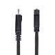 StarTech.com 3ft (1m) Panel Mount DisplayPort Cable - 4K x 2K - DisplayPort 1.2 Extension Cable Male to Female - DP Video Extender Cord with Panel Mount DP Connector - DP Monitor Cable