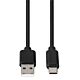 Hama 00200907 USB cable USB 2.0 0.9 m USB C USB A Black