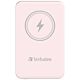 Verbatim Charge 'n' Go Magnetic Wireless Power Bank 5000mAh Pink
