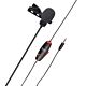 Hama Smart Black Clip-on microphone