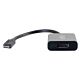 C2G USB C to DisplayPort Adapter Converter - USB Type C to DisplayPort Black