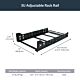 StarTech.com 3U Fixed 19" Adjustable Depth Universal Server Rack Rails