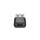 Hama 00200357 cable gender changer USB-A USB-C Black