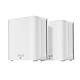 ASUS ZenWiFi BD4 (2-pack EU+UK) Dual-band (2.4 GHz / 5 GHz) Wi-Fi 7 (802.11be) White Internal